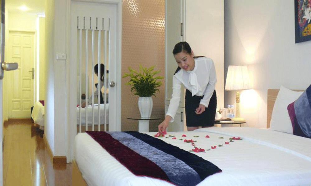 Hanoi Mai Charming Hotel & Travel Buitenkant foto