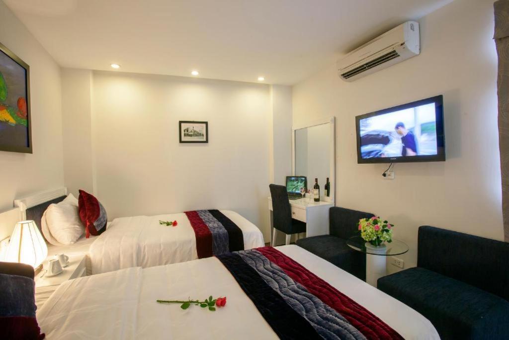 Hanoi Mai Charming Hotel & Travel Buitenkant foto