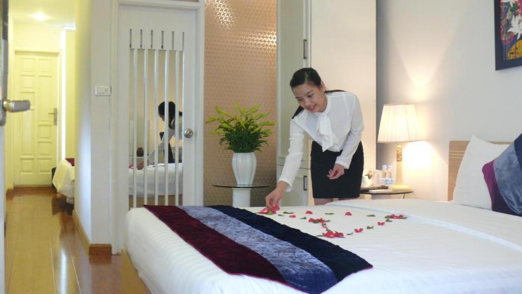 Hanoi Mai Charming Hotel & Travel Buitenkant foto